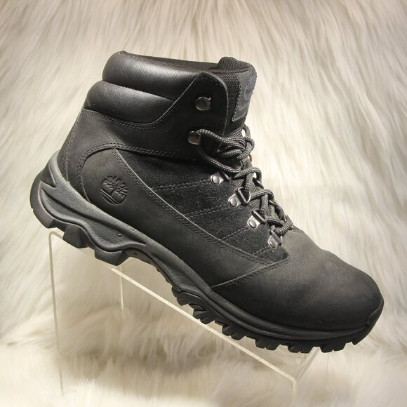 Timberland Black Hiking Boots Model 9811R Outdoor Shoes Men's Size 9.5 - Picture 1 of 16